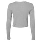 National Development Team, Bella + Canvas Ladies' Micro Ribbed Long Sleeve Baby Tee