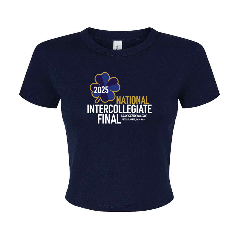 2025 Intercollegiate Final Bella + Canvas Ladies' Micro Ribbed Baby Tee