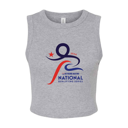 National Qualifying Series 2024, Bella + Canvas Ladies' Micro Rib Muscle Crop Tank