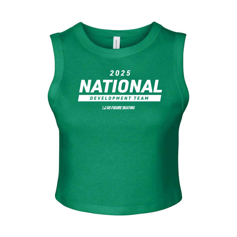 National Development Team, Bella + Canvas Ladies' Micro Rib Muscle Crop Tank