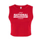 National Development Team, Bella + Canvas Ladies' Micro Rib Muscle Crop Tank