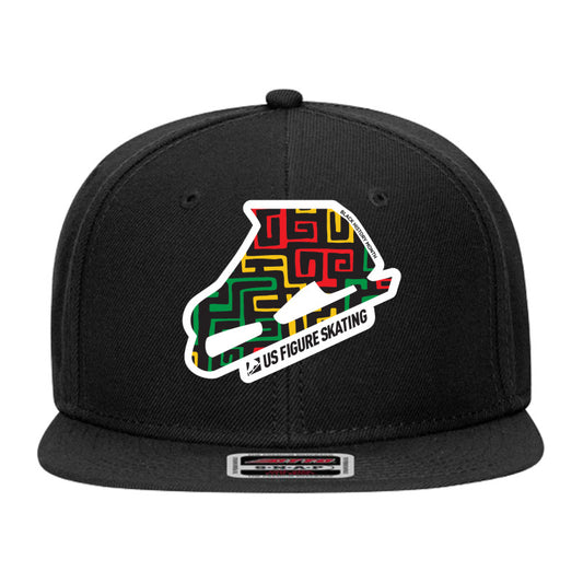 Black History Skate, OTTO CAP OTTO SNAP 6 Panel Mid Profile Snapback