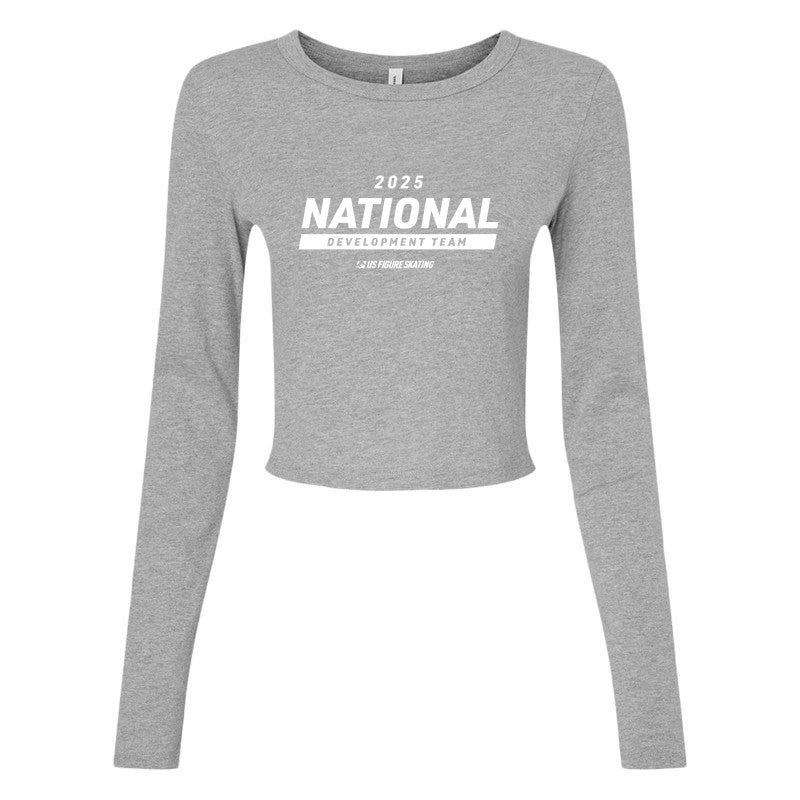 National Development Team, Bella + Canvas Ladies' Micro Ribbed Long Sleeve Baby Tee