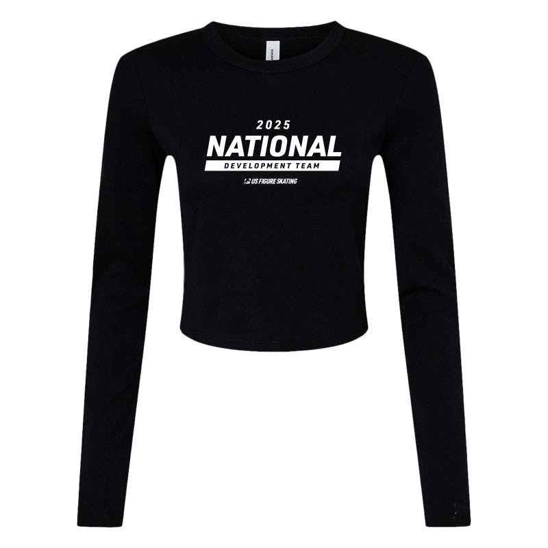 National Development Team, Bella + Canvas Ladies' Micro Ribbed Long Sleeve Baby Tee