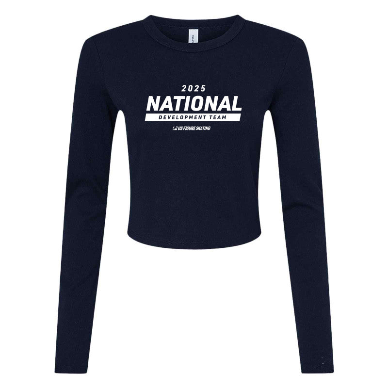 National Development Team, Bella + Canvas Ladies' Micro Ribbed Long Sleeve Baby Tee