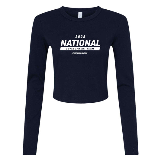 National Development Team, Bella + Canvas Ladies' Micro Ribbed Long Sleeve Baby Tee