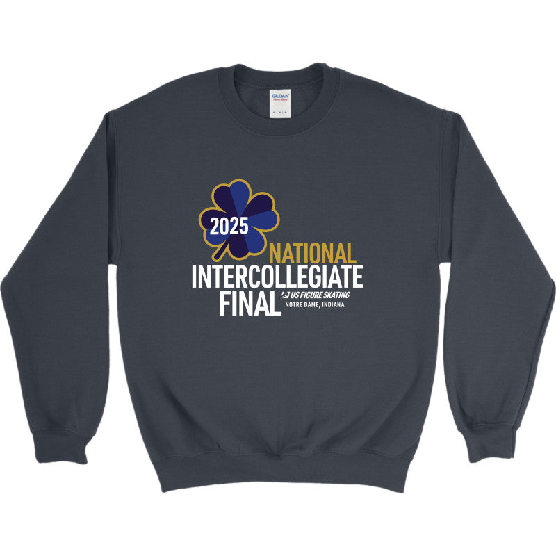 2025 Intercollegiate Final Gildan Heavy Blend Crewneck sweatshirt