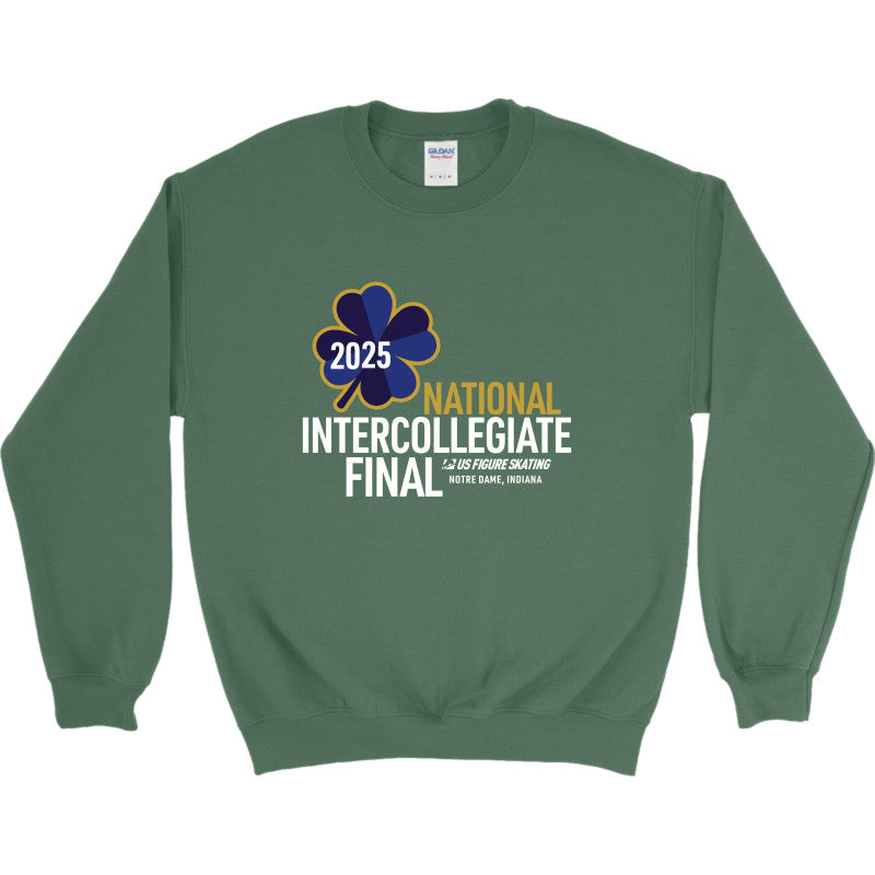 2025 Intercollegiate Final Gildan Heavy Blend Crewneck sweatshirt