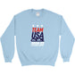 2024-25 Team USA, Embroidered Color Crewneck sweatshirt