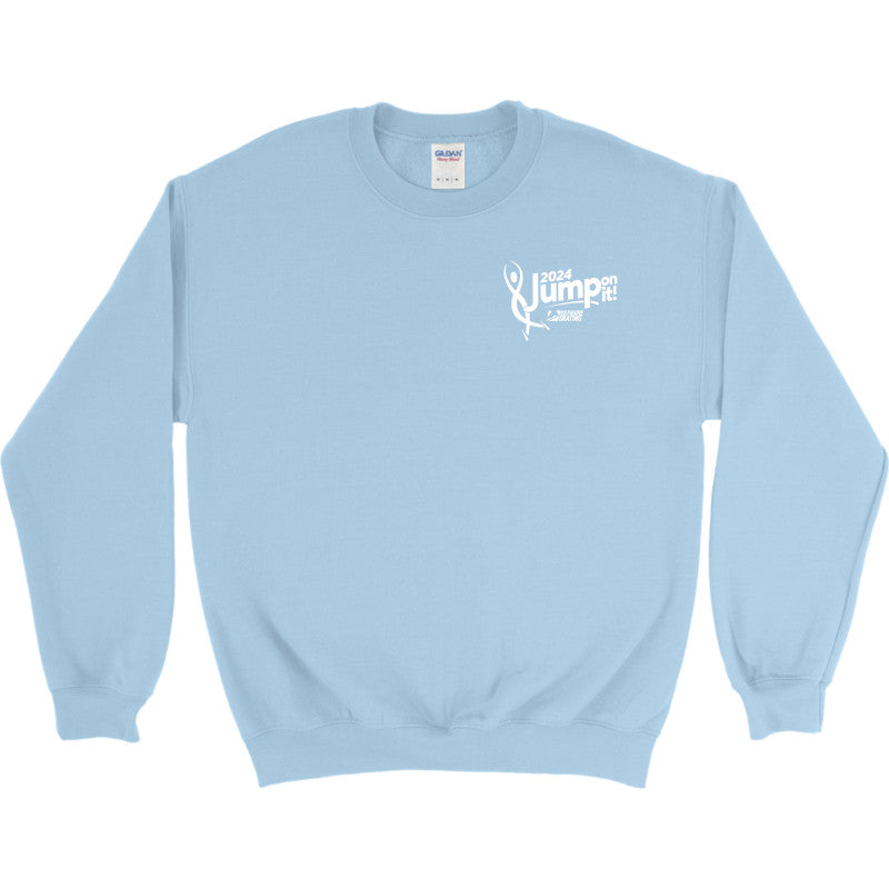 Jump On It! Camp Out of this World, Gildan Heavy Blend Crewneck sweatshirt