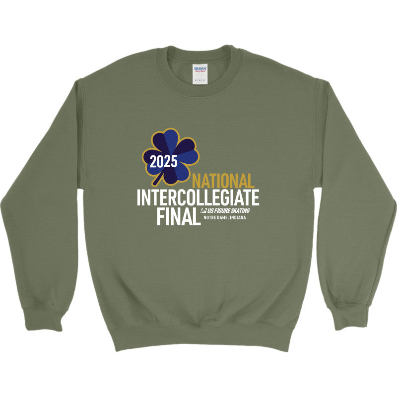 2025 Intercollegiate Final Gildan Heavy Blend Crewneck sweatshirt