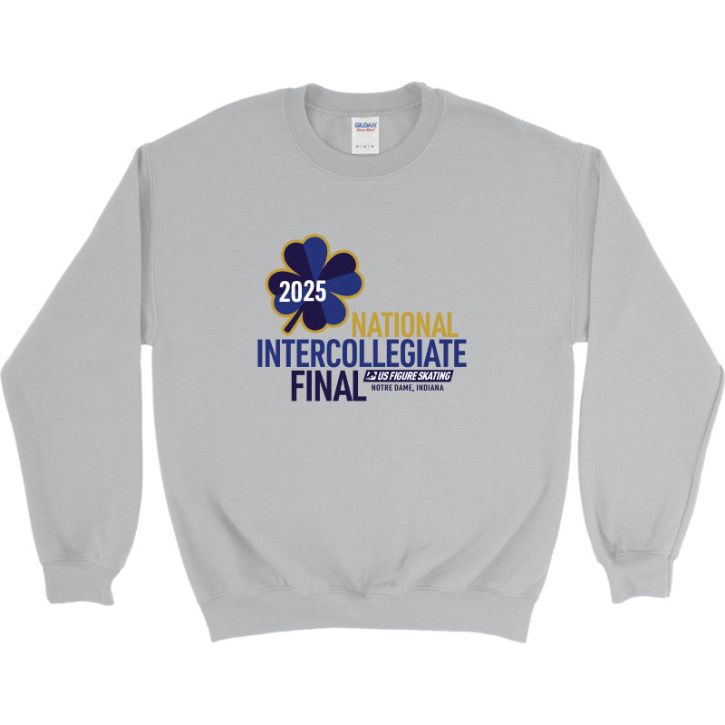 2025 Intercollegiate Final Gildan Heavy Blend Crewneck sweatshirt