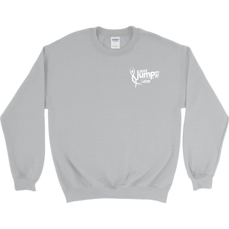 Jump On It! Camp Out of this World, Gildan Heavy Blend Crewneck sweatshirt