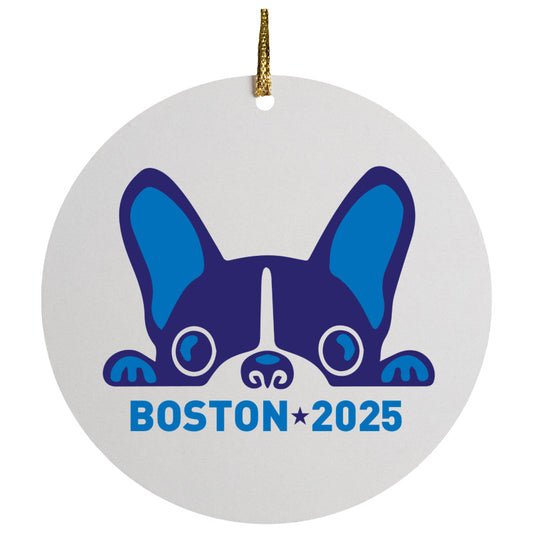 World Figure Skating Championships® BOSTON 2025, Ceramic Circle Ornament