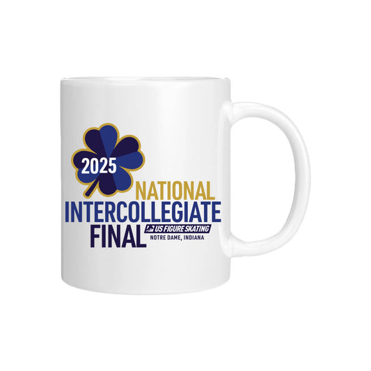 2025 Intercollegiate Final White Coffee Mug 11 oz