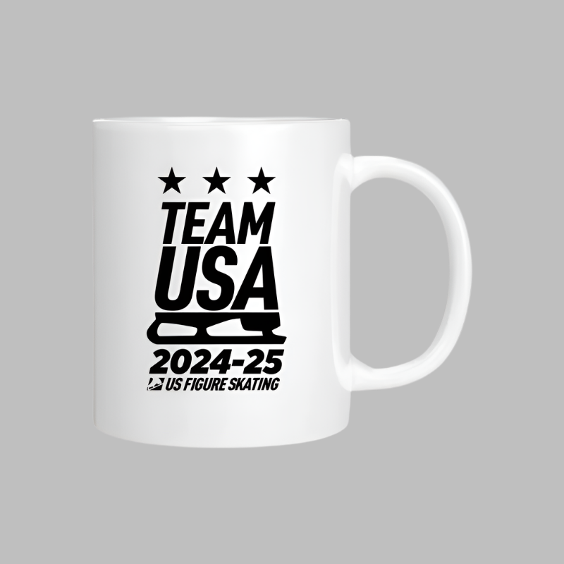 2024-25 Team USA, White Coffee Mug 11 oz