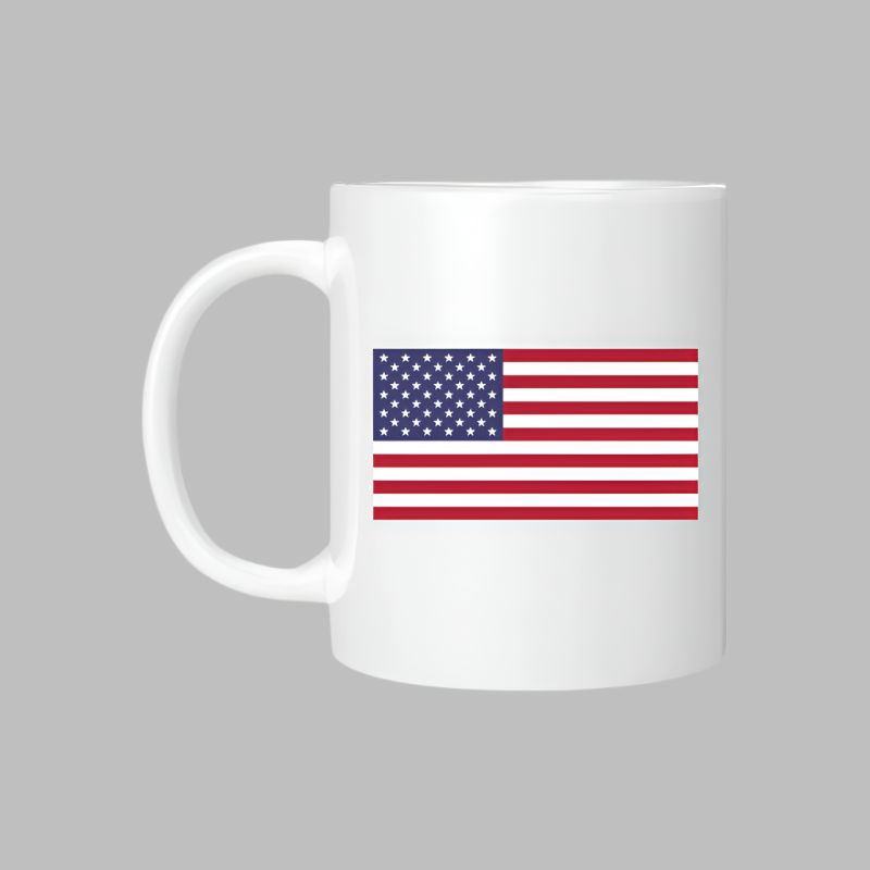 2024-25 Team USA, White Coffee Mug 11 oz