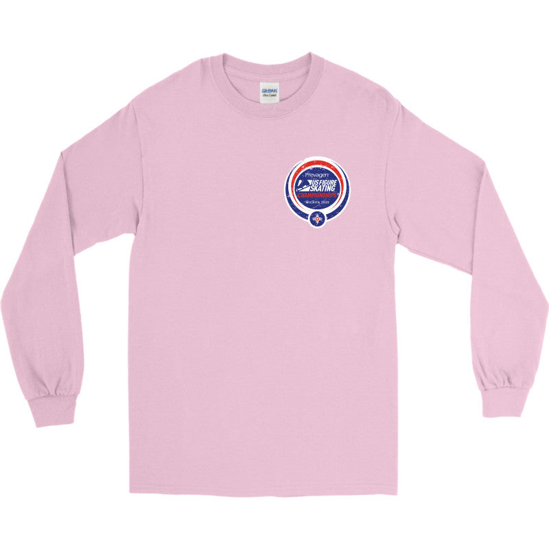 2025 U.S. Figure Skating Championships Gildan Adult Ultra Cotton Long-Sleeve T-shirt