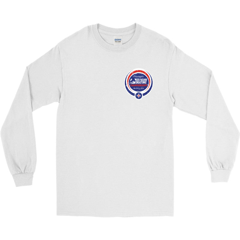 2025 U.S. Figure Skating Championships Gildan Adult Ultra Cotton Long-Sleeve T-shirt