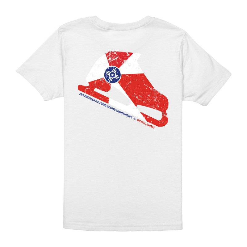 2025 U.S. Figure Skating Championships Bella + Canvas Youth Unisex Jersey Tee