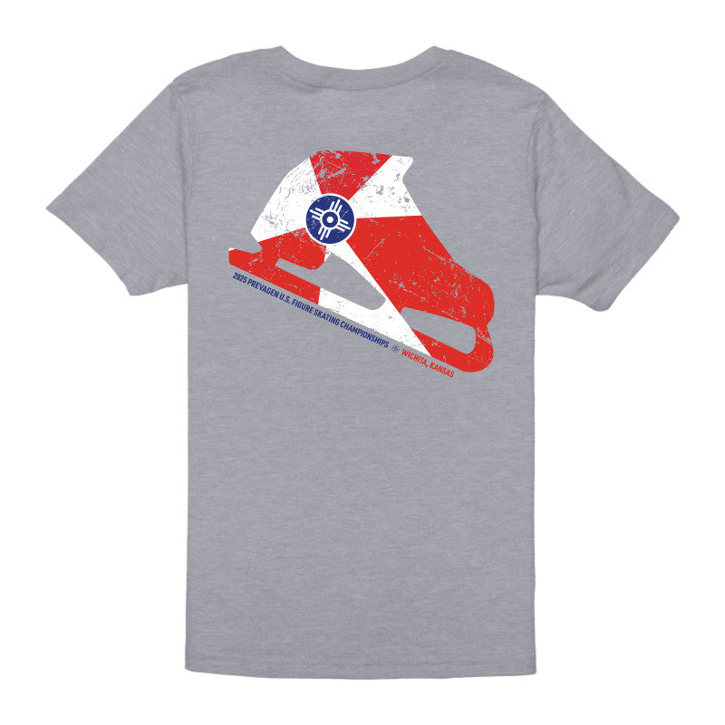 2025 U.S. Figure Skating Championships Bella + Canvas Youth Unisex Jersey Tee