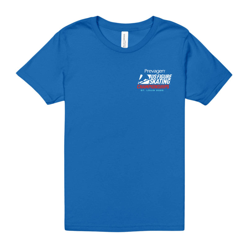 2026 U.S. Figure Skating Championships Bella + Canvas Youth Unisex Jersey Tee