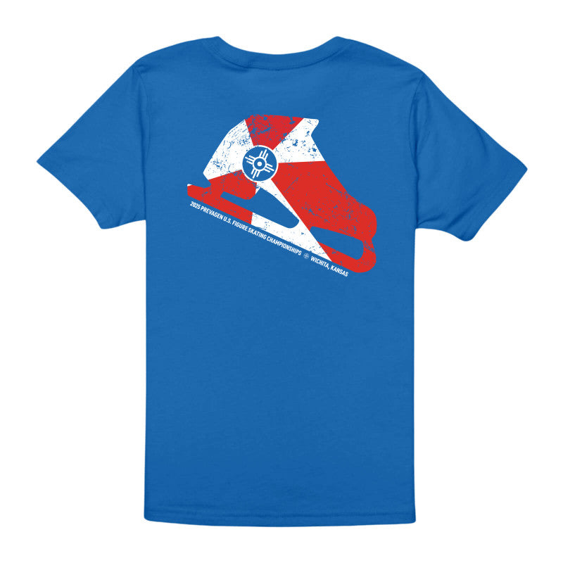 2025 U.S. Figure Skating Championships Bella + Canvas Youth Unisex Jersey Tee