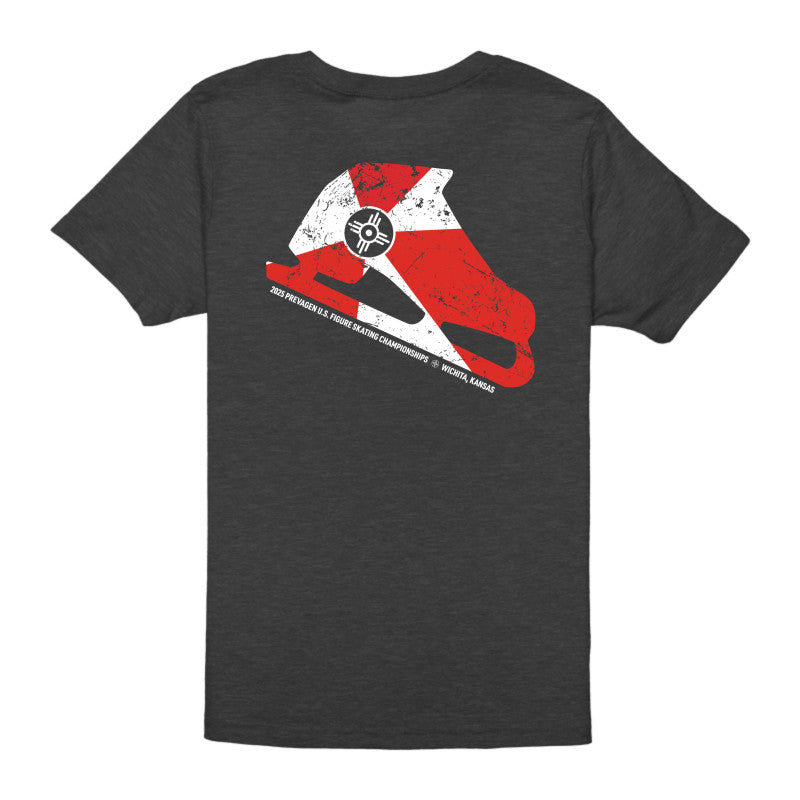 2025 U.S. Figure Skating Championships Bella + Canvas Youth Unisex Jersey Tee