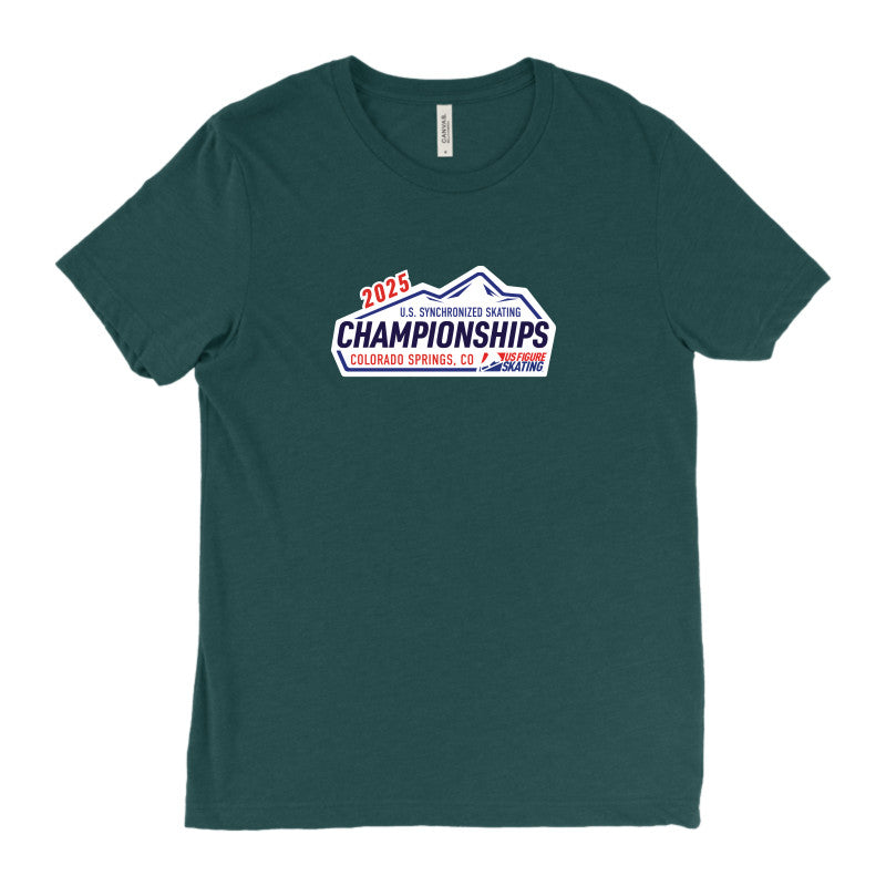 2025 U.S. Synchronized Skating Championships, Bella + Canvas Unisex Triblend T-shirt