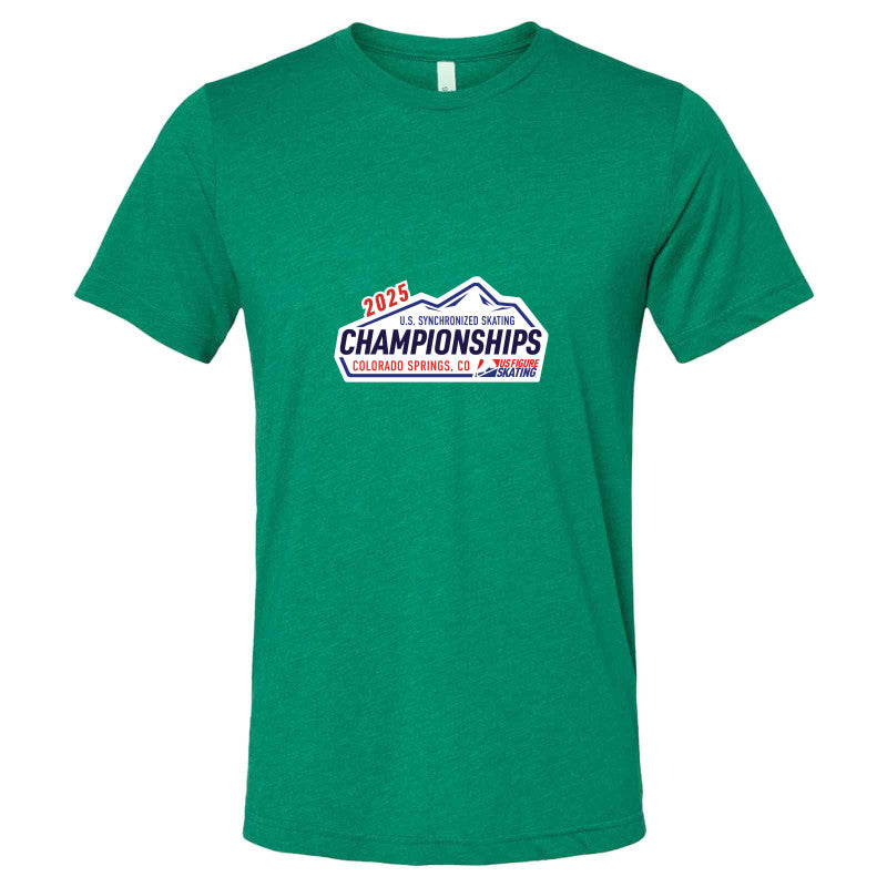 2025 U.S. Synchronized Skating Championships, Bella + Canvas Unisex Triblend T-shirt