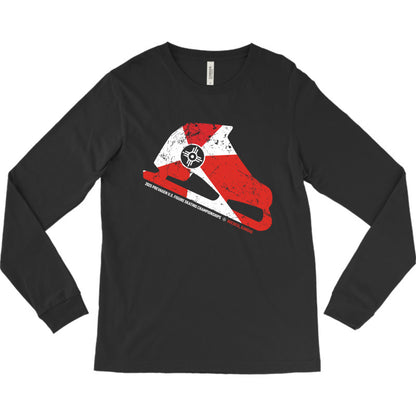 2025 U.S. Figure Skating Championships Bella + Canvas Unisex Jersey Long-Sleeve T-shirt