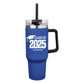 Class of 2025 40 Oz. Intrepid Stainless Steel Tumbler White Logo