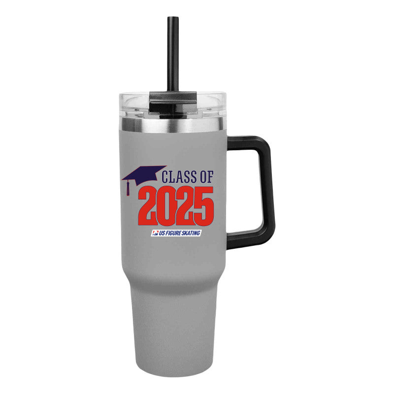 Class of 2025 40 Oz. Intrepid Stainless Steel Tumbler Red Logo