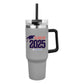 Class of 2025 40 Oz. Intrepid Stainless Steel Tumbler Navy Logo