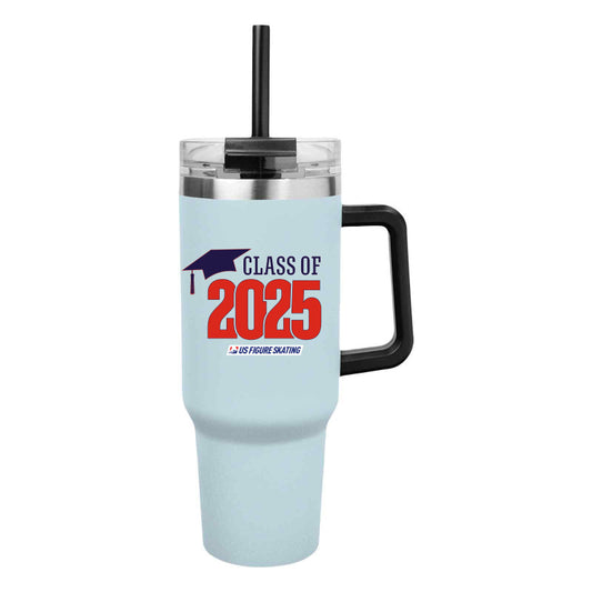 Class of 2025 40 Oz. Intrepid Stainless Steel Tumbler Red Logo