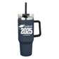 Class of 2025 40 Oz. Intrepid Stainless Steel Tumbler White Logo