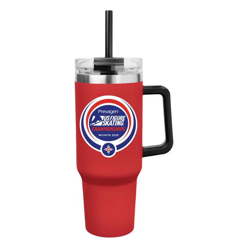 2025 U.S. Figure Skating Championships 40 Oz. Intrepid Stainless Steel Tumbler