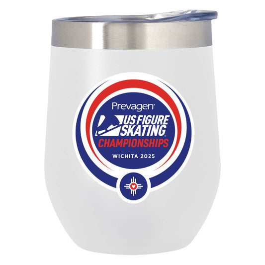 2025 U.S. Figure Skating Championships 12 oz. Vinay Stemless Wine Glass