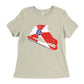 2025 U.S. Figure Skating Championships Bella + Canvas Women's Relaxed Jersey Tee