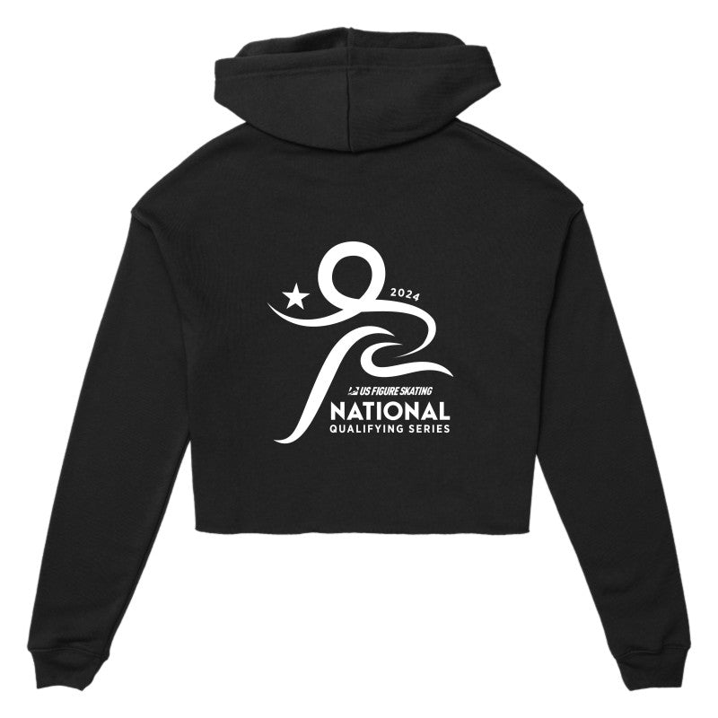 National Qualifying Series 2024, Bella + Canvas Women's Cropped Fleece Hoodie