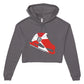 2025 U.S. Figure Skating Championships Bella + Canvas Women's Cropped Fleece Hoodie