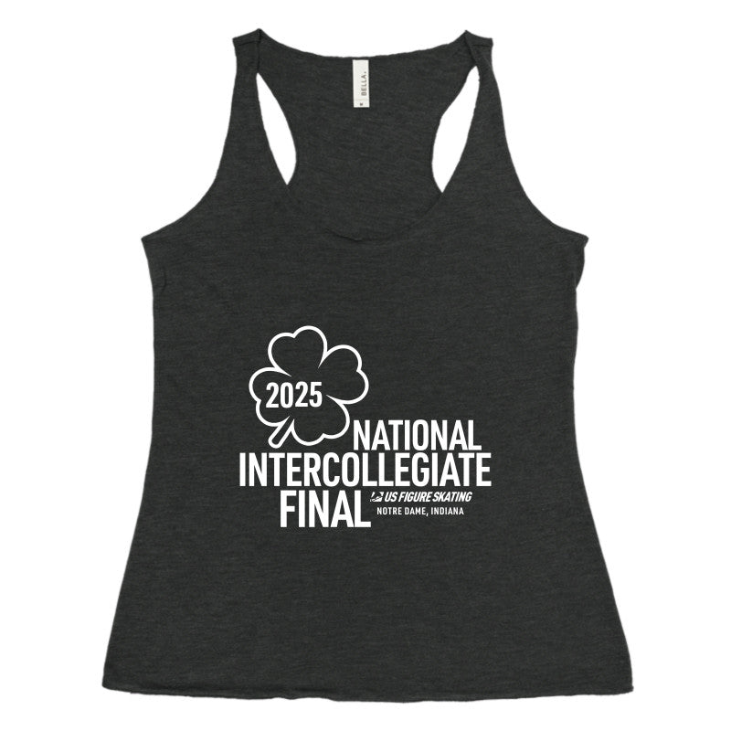 2025 Intercollegiate Final Bella + Canvas Ladies' Triblend Racerback Tank