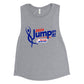 Jump On It! Camp, Bella + Canvas Ladies' Flowy Scoop Muscle Tank