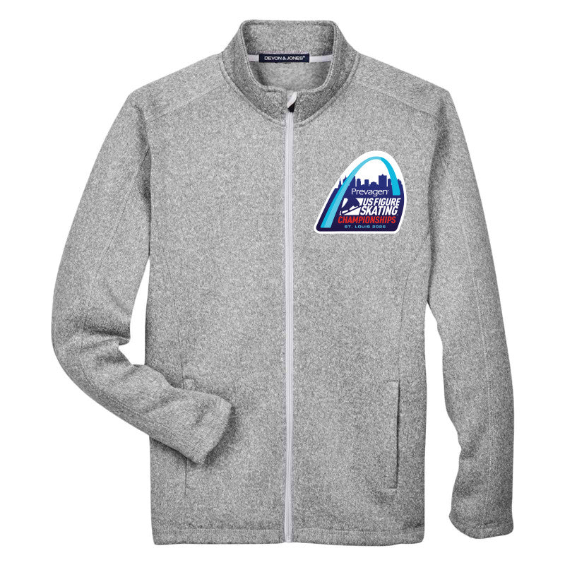 2026 U.S. Figure Skating Championships Devon & Jones Ladies' Bristol Full-Zip Sweater Fleece Jacket