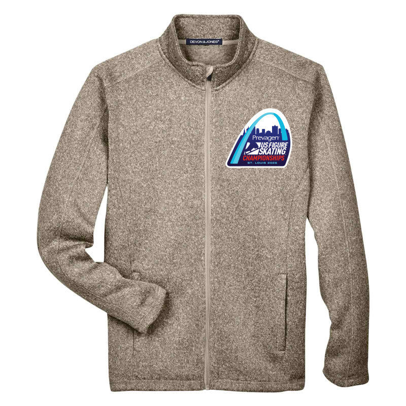 2026 U.S. Figure Skating Championships Devon & Jones Ladies' Bristol Full-Zip Sweater Fleece Jacket