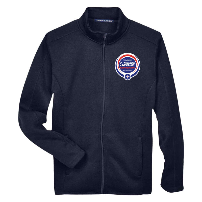 2025 U.S. Figure Skating Championships Devon & Jones Ladies' Bristol Full-Zip Sweater Fleece Jacket