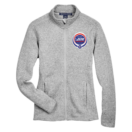 2025 U.S. Figure Skating Championships Devon & Jones Ladies' Bristol Full-Zip Sweater Fleece Jacket