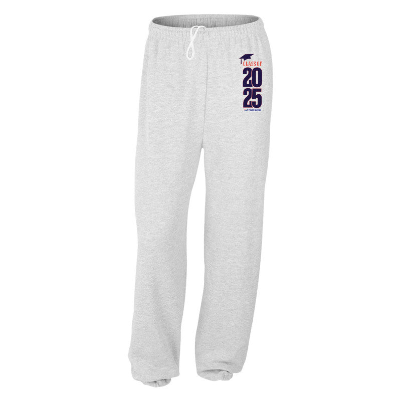 Class of 2025, Gildan Adult Heavy Blend™ Adult Sweatpants Navy Logo