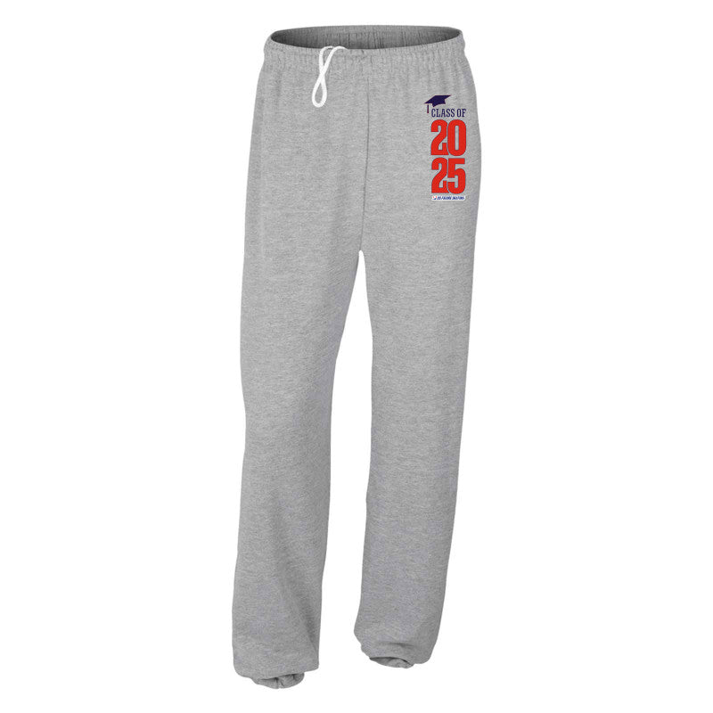 Class of 2025, Gildan Adult Heavy Blend™ Sweatpants Red Logo