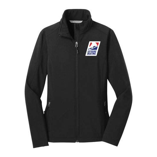 2025 Midwestern Sectional Singles & U.S. Ice Dance Final, Port Authority® Ladies Core Soft Shell Jacket